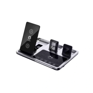 شارژر 15 وات رومیزی گرین لاین مدل Wireless-Ch station 4 in 1