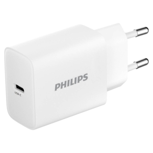 شارژر دیواری 45 وات فیلیپس مدل DLP5313 به همراه کابل USB-C به طول 1 متر