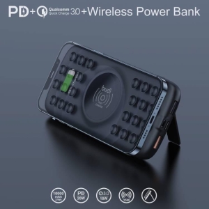 پاوربانک 20 وات بودی مدل PB099B ظرفیت 10000 میلی‌ آمپر