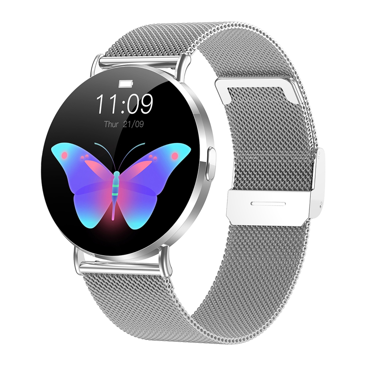 ساعت هوشمند 41 میلیمتری تی سی اچ مدل LX1 Moon با بند فلزی