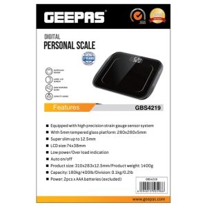  ترازو دیجیتال جی پاس مدل GEEPAS GBS4219