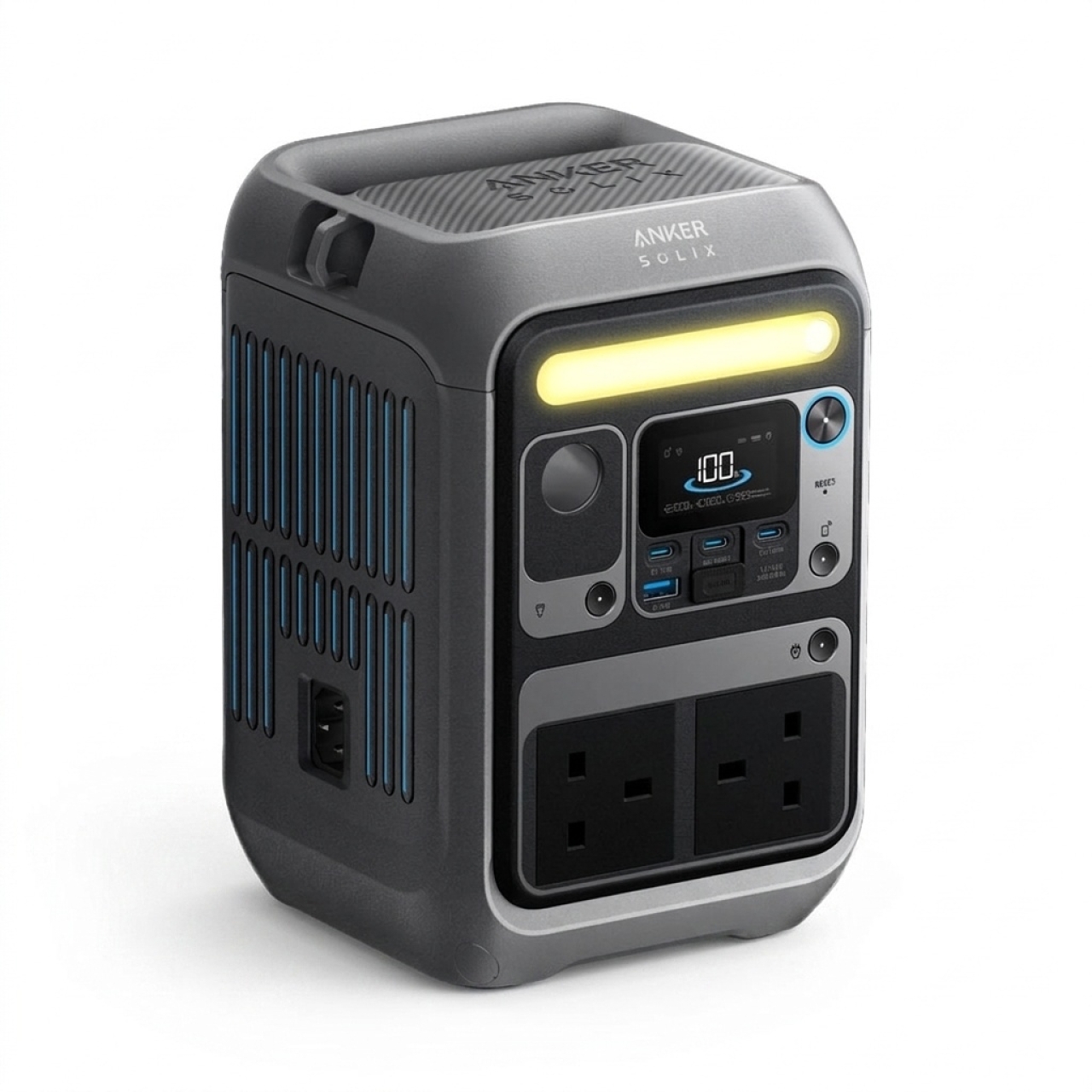 پاور استیشن 300 وات انکر مدل SOLIX C300 A1722 (AC Plug) ظرفیت 90000 میلیآمپرساعت معادل 288 وات ساعت