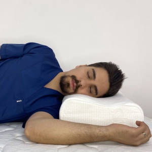 بالش موجی پلاس Dr.20 مناسب خواب ترکیبی پشت و پهل عرض شانه متوسط