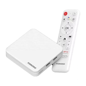 اندروید باکس پورودو Porodo مدل PDH96MAXWH با پخش 4K 2GB+16GB EchoBox