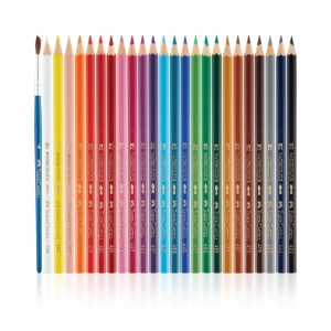 مداد آبرنگی 24 رنگ فابر کاستل مدل Aquarell 