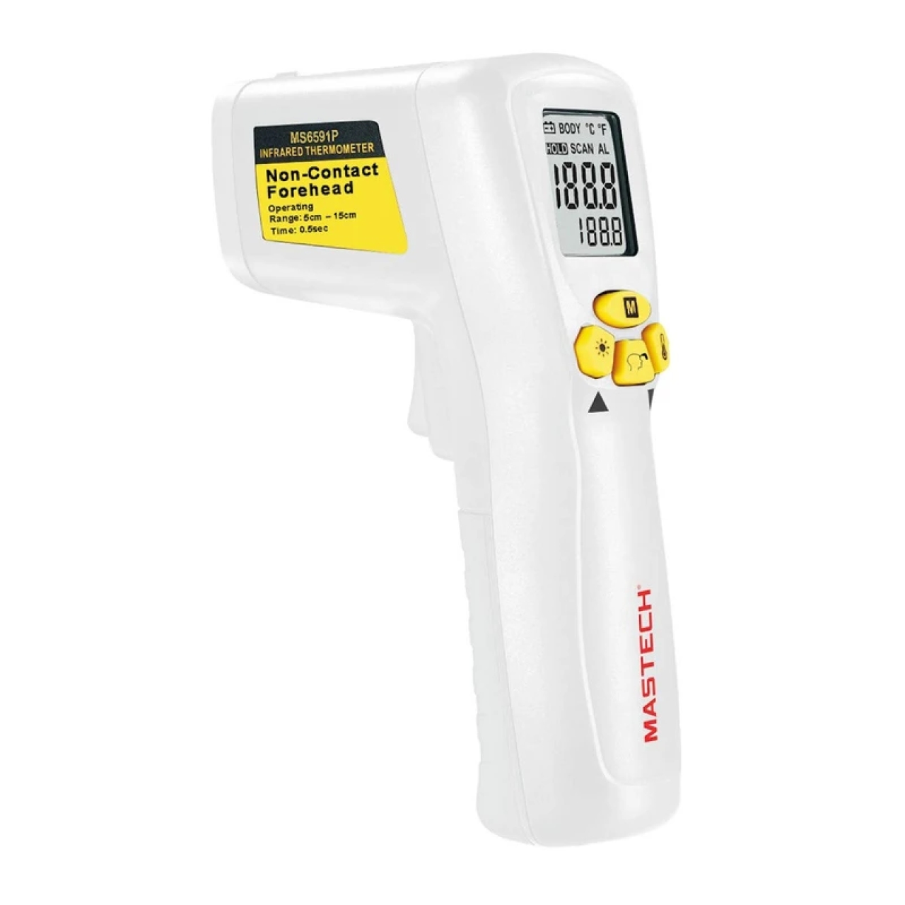 تب‌سنج و دماسنج کودک مدل MS6591P