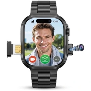 ساعت هوشمند JSYES مدل MS33 ULTRA با نمایشگر سوپر آمولد و بدنه تیتانیوم