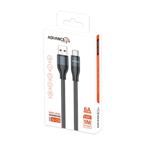کابل تبدیل USB به USB-C ادونس مدل A-C8 طول 1 متر