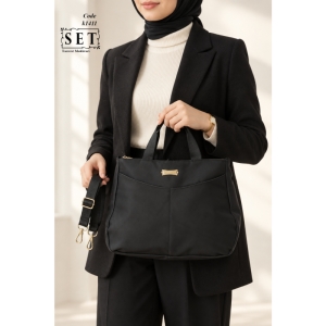 کیف کارمندی و دانشجویی زنانه کد 1411 برند SET