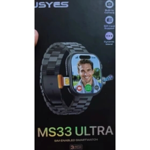 ساعت هوشمند JSYES مدل MS33 ULTRA با نمایشگر سوپر آمولد و بدنه تیتانیوم