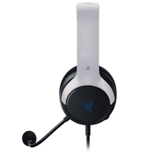 هدست گیمینگ ریزر مدل RAZER KAIRA X PS5 با سیم، جک 3.5 میلیمتری، درایور 50 میلیمتری TriForce و میکروفون HyperClear Cardioid