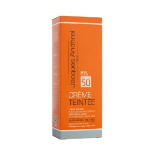 کرم ضد آفتاب رنگی ژاک آندرل پاریس SPF 50 مدل TEINTEE02 ‌مناسب برای پوست‌ چرب حجم 50 میلی‌لیتر