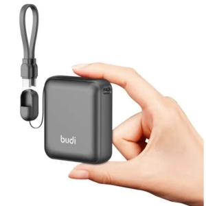 پاوربانک 22.5 وات بودی مدل PB092B ظرفیت 10000 میلی‌آمپرساعت به همراه کابل تبدیل USB-C