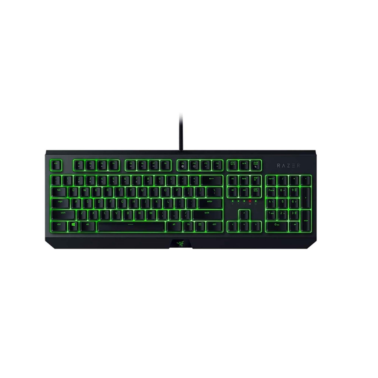 کیبورد گیمینگ ریزر مدل BlackWidow Essential Green Switch