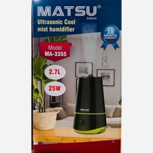 دستگاه بخور سرد اولتراسونیک ماتسو ظرفیت ۲.۷ لیتر مدل MA-3355