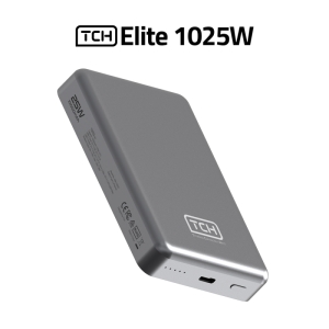 پاوربانک بی سیم 25 وات تی سی اچ مدل Elite 1025W ظرفیت 10000 میلی‌آمپرساعت