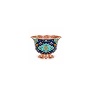 کاسه لاله کوچک مس و پرداز