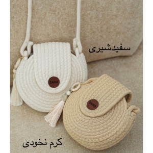 کیف زنانه قیطان دوزی مدل تی تی