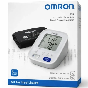 فشارسنج دیجیتال بازویی امرون Omron مدل M3 با کاف Easy Cuff