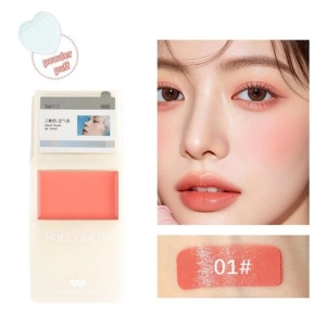 رژگونه موس لب  هویس کویین مدل Mousse Lip & Cheek شماره 01