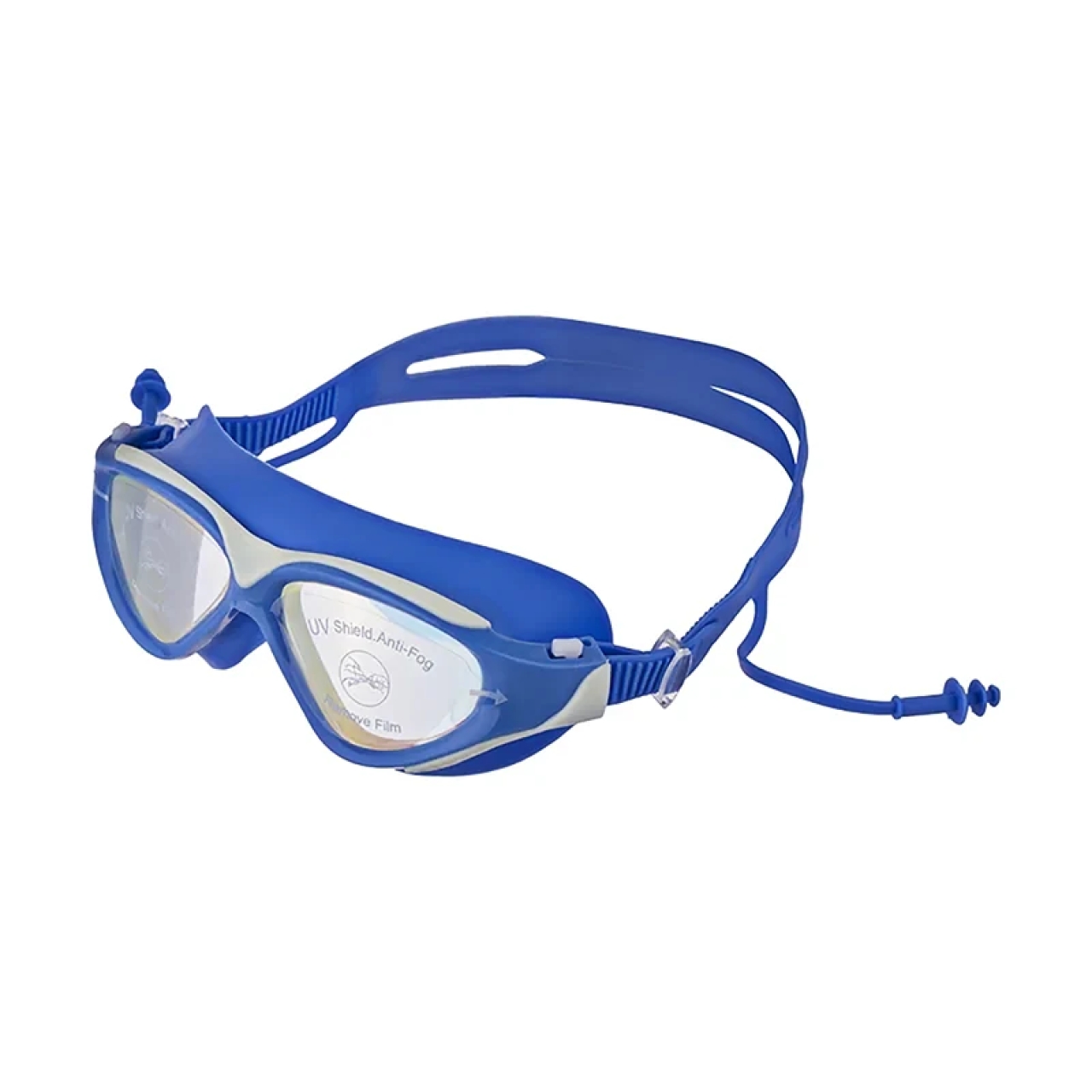 ست عینک و گوش گیر شنا مدل AQUA DIVE 8027 