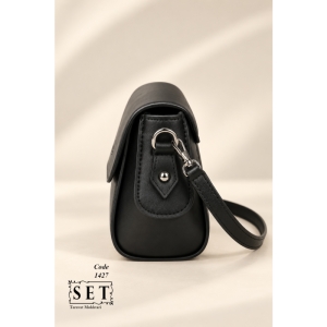 کیف فانتزی مدل نوا رنگ مشکی کد 1427 برند SET