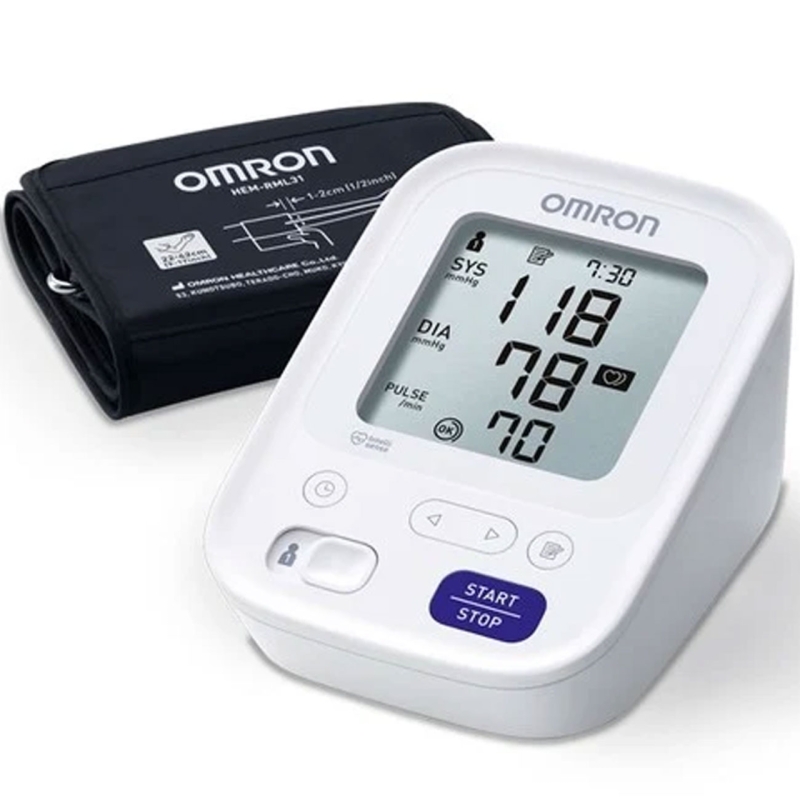 فشارسنج دیجیتال بازویی امرون Omron مدل M3 با کاف Easy Cuff
